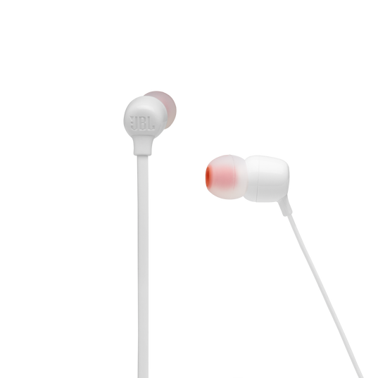 JBL Tune 125BT - White - Wireless in-ear headphones - Detailshot 2